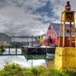 The old Herring factory outside