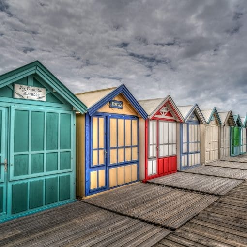 Colorful-Bathhuts-Cayeux-sur-Mer